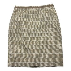 Boden Geometric Print Pencil Skirt